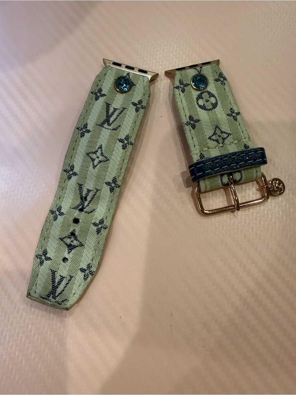 Louis Vuitton Mini Lin Navy Croisette